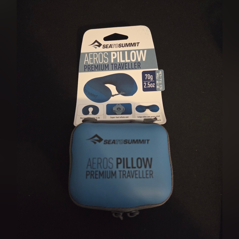 NWT Sea To Summit Aeros Premium Traveller Neck Pillow